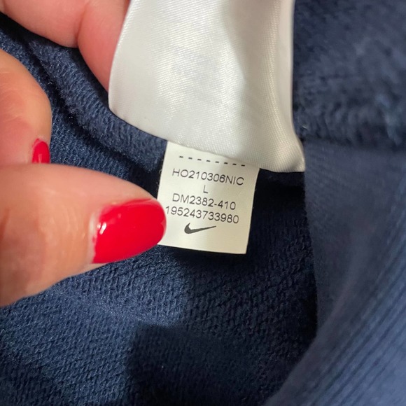 Nike Double Swoosh Hoodie Size Youth L. Women’s S/M. - Picture 10 of 12